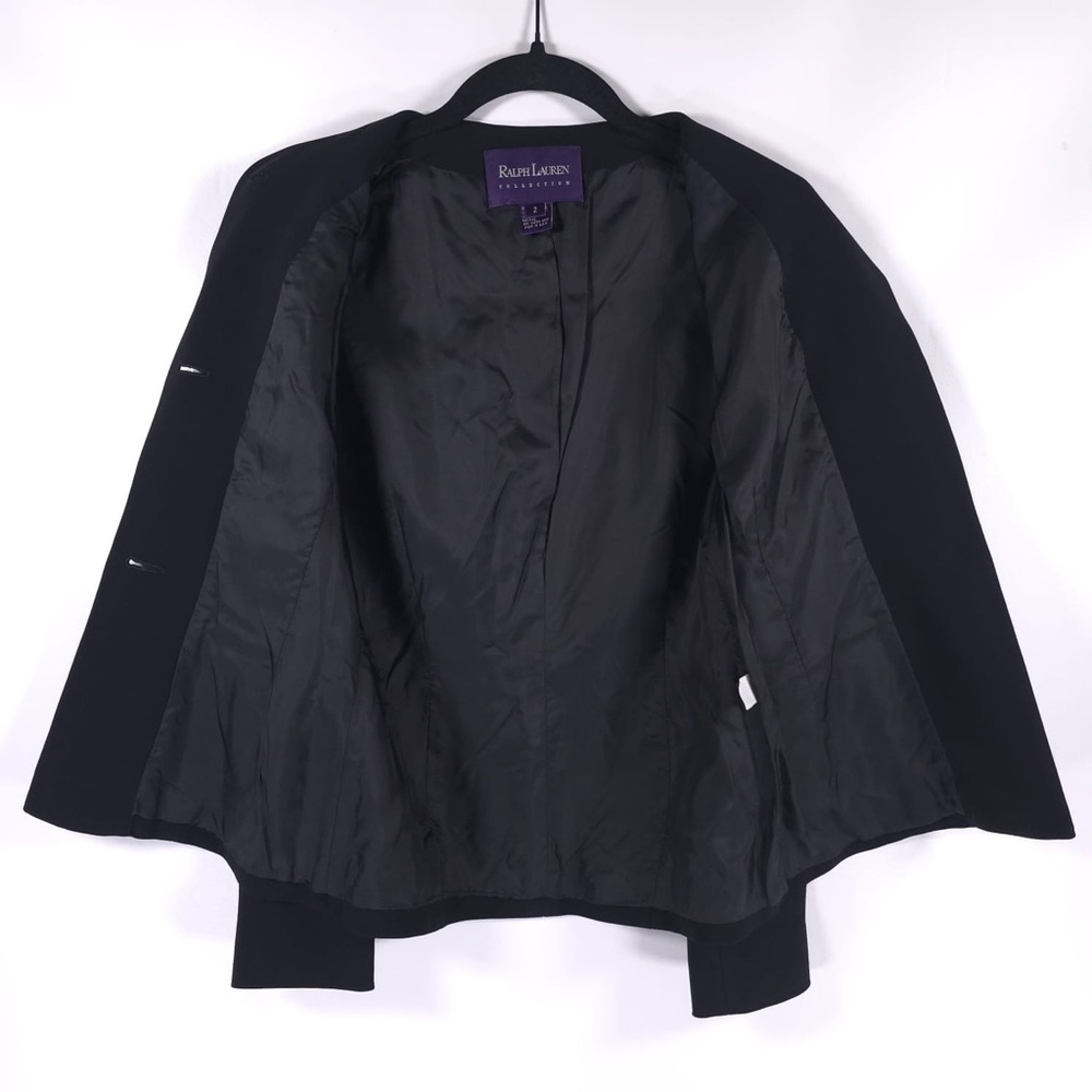 RALPH LAUREN COLLECTION PURPLE LABEL ILGWU USA MADE Blazer Jacket Vintage Size 2 - Picture 11 of 14